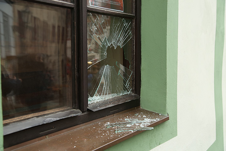 A2B Glass are able to board up broken windows while they are being repaired in York.